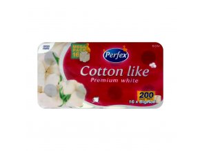 perfex cotton like toaletni papir 3vrstvy 16bigroli
