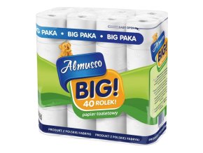 almusso big toaletni papir 3vrstvy 40roli