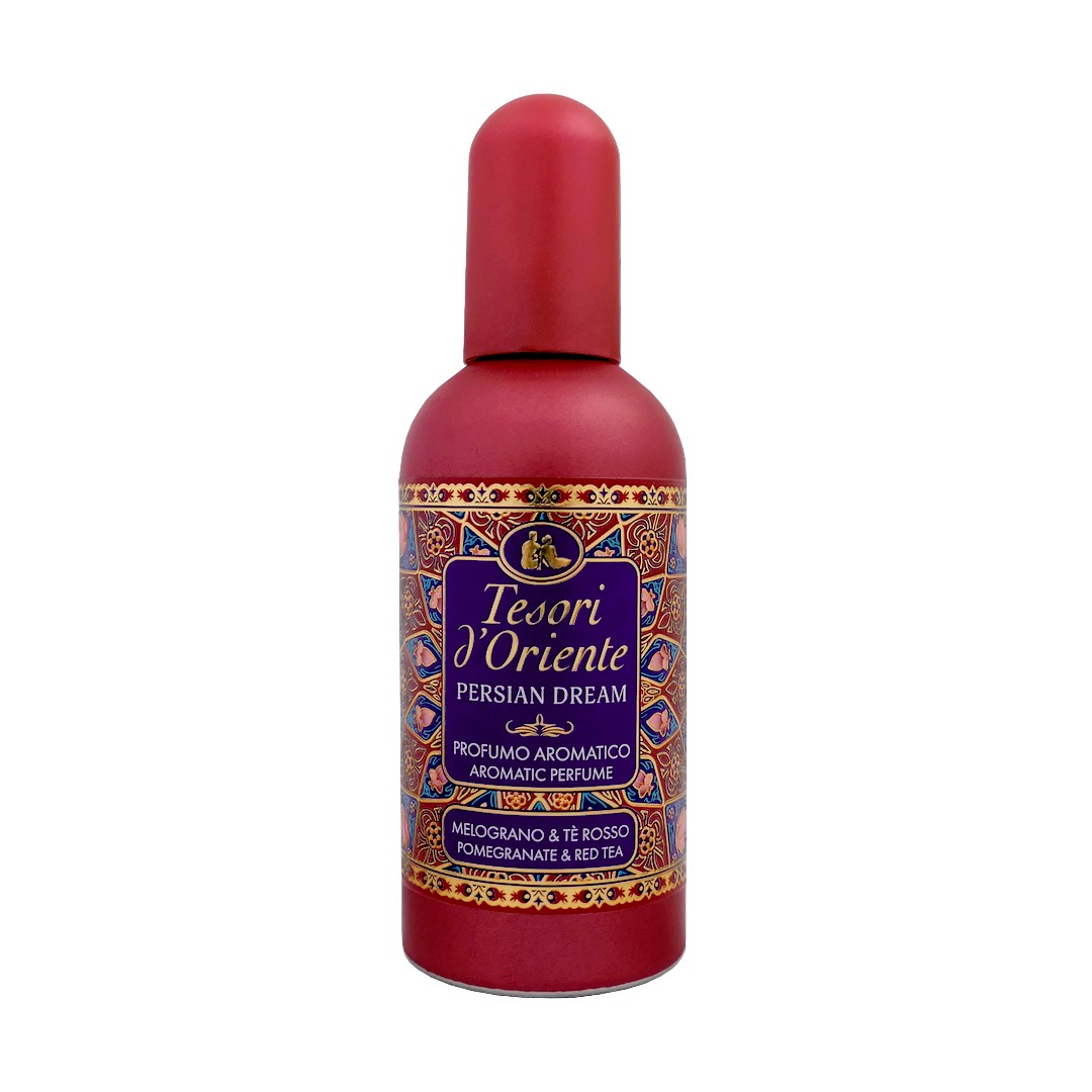 Tesori d'Oriente (Itálie) TESORI d'ORIENTE Parfémovaná voda dámská (EDP) 100ml Parfémovaná voda TESORI d'ORIENTE: PERSIAN DREAM (modro-červená)