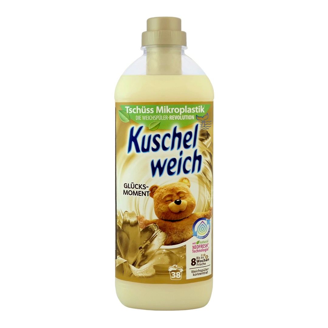 Kuschelweich (Německo) KUSCHEL WEICH Aviváž 1L (38dávek) Aviváž 1L KUSCHEL WEICH: GLÜCKS-MOMENT (zlatá)