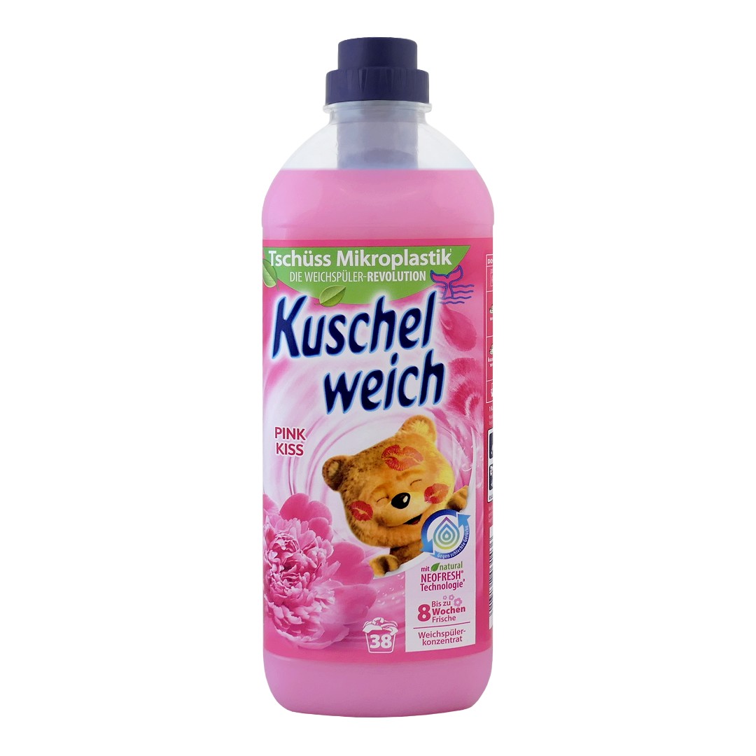 Kuschelweich (Německo) KUSCHEL WEICH Aviváž 1L (38dávek) Aviváž 1L KUSCHEL WEICH: PINK KISS (růžová)