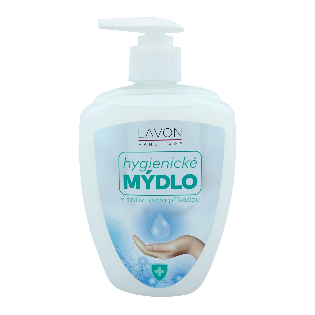 LAVON (ČR) LAVON HAND CARE Hygienické mýdlo - pumpička 500ml LAVON HYGIENICKÉ MÝDLO: S ANTIVIROVOU PŘÍSADOU (bílá)