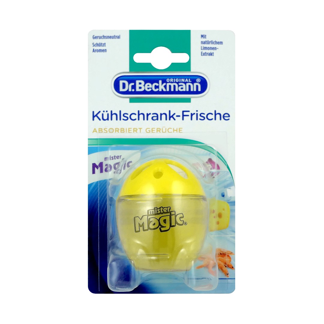 Dr. Beckmann (Německo) Dr. BECKMANN KÜHLSCHRANK-FRISCHE MISTER MAGIC Pohlcovač pachů do lednice 40g