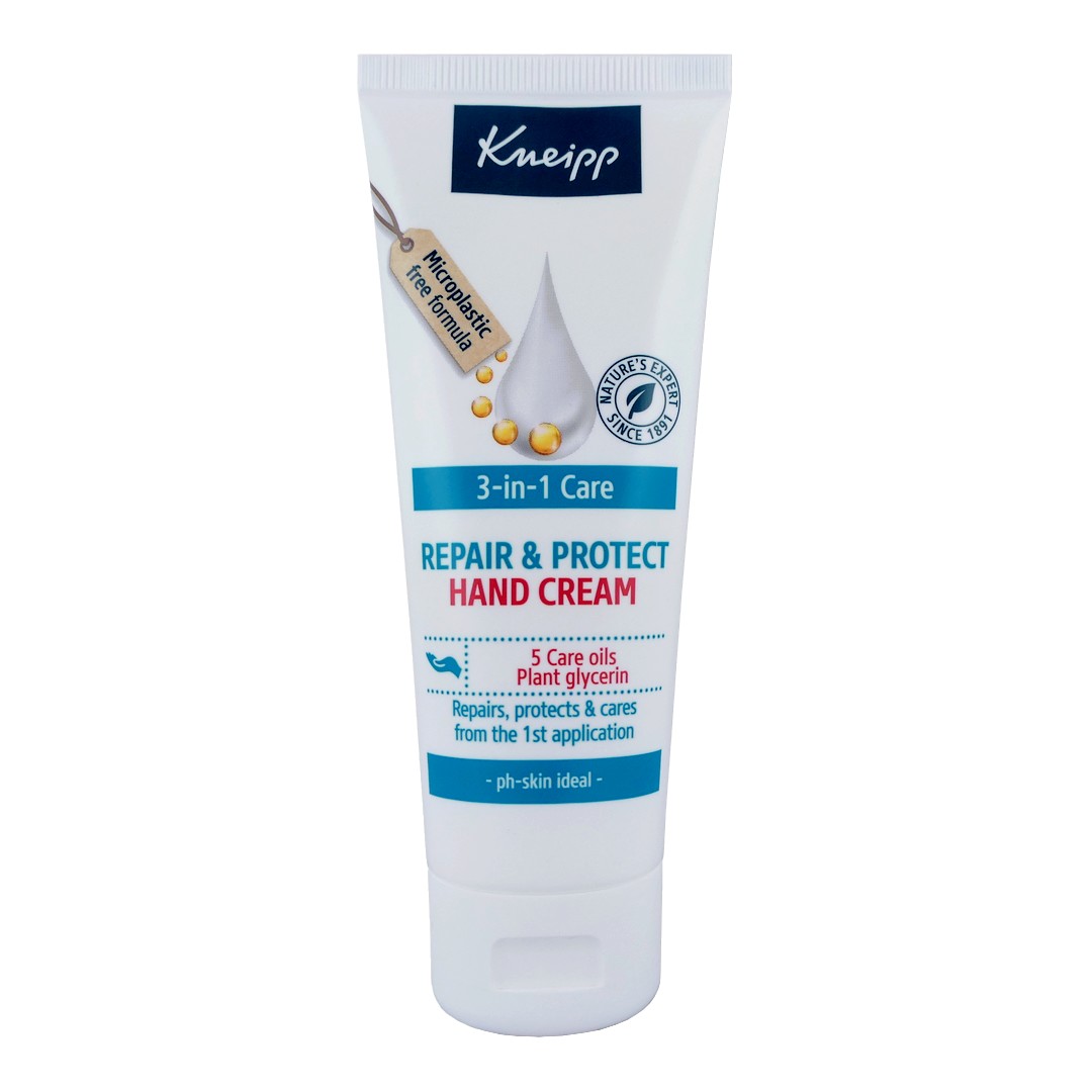 Kneipp (Německo) KNEIPP HAND CREAM Krém na ruce 75ml KNEIPP HAND CREAM: REPAIR & PROTECT HAND CREAM (bílá)