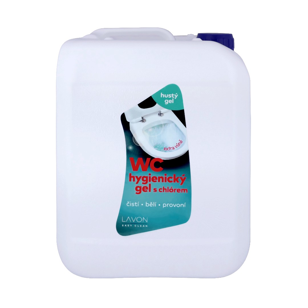 LAVON (ČR) LAVON EASY CLEAN HUSTÝ GEL WC hygienický gel s chlórem 5L