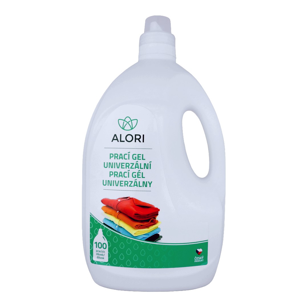 Alori (ČR) ALORI Prací gel 3L (100dávek) ALORI Prací gel 3L: UNIVERZÁLNÍ (barevná)