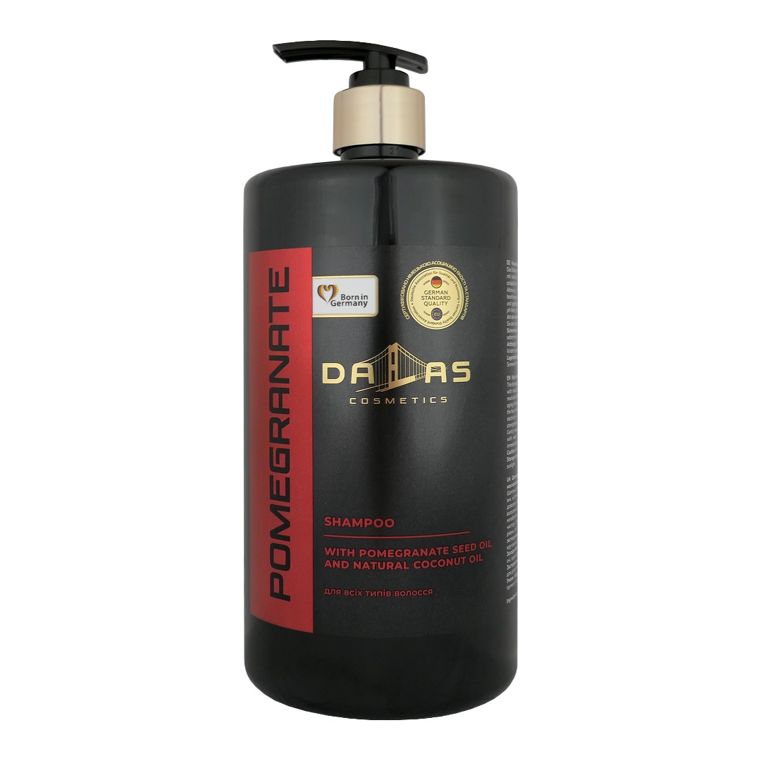 2K (DE+UA) DALAS COSMETICS Šampon 1000g DALAS Šampon 1000g: POMEGRANATE (červená)