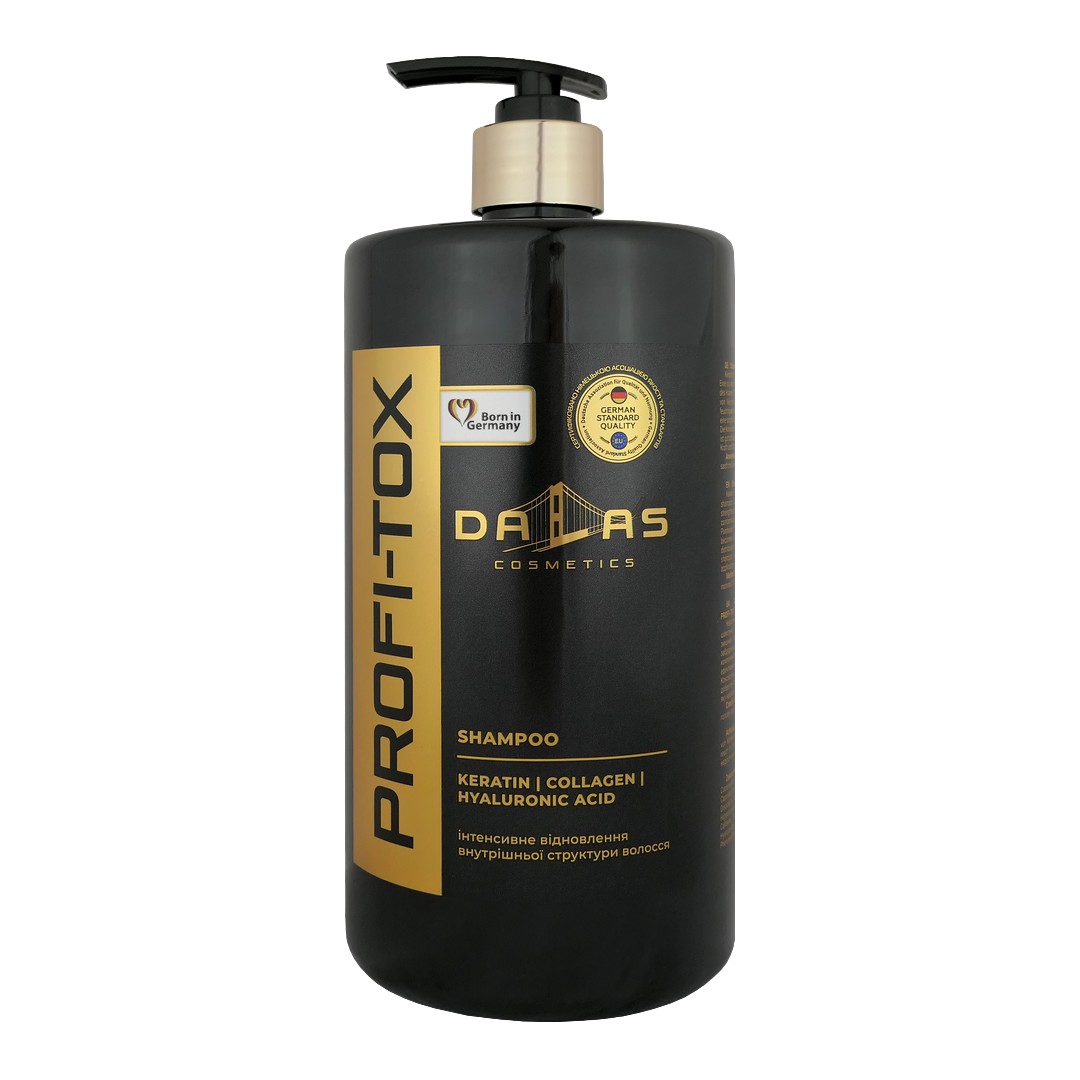 2K (DE+UA) DALAS COSMETICS Šampon 1000g DALAS Šampon 1000g: PROFI-TOX (zlatá)