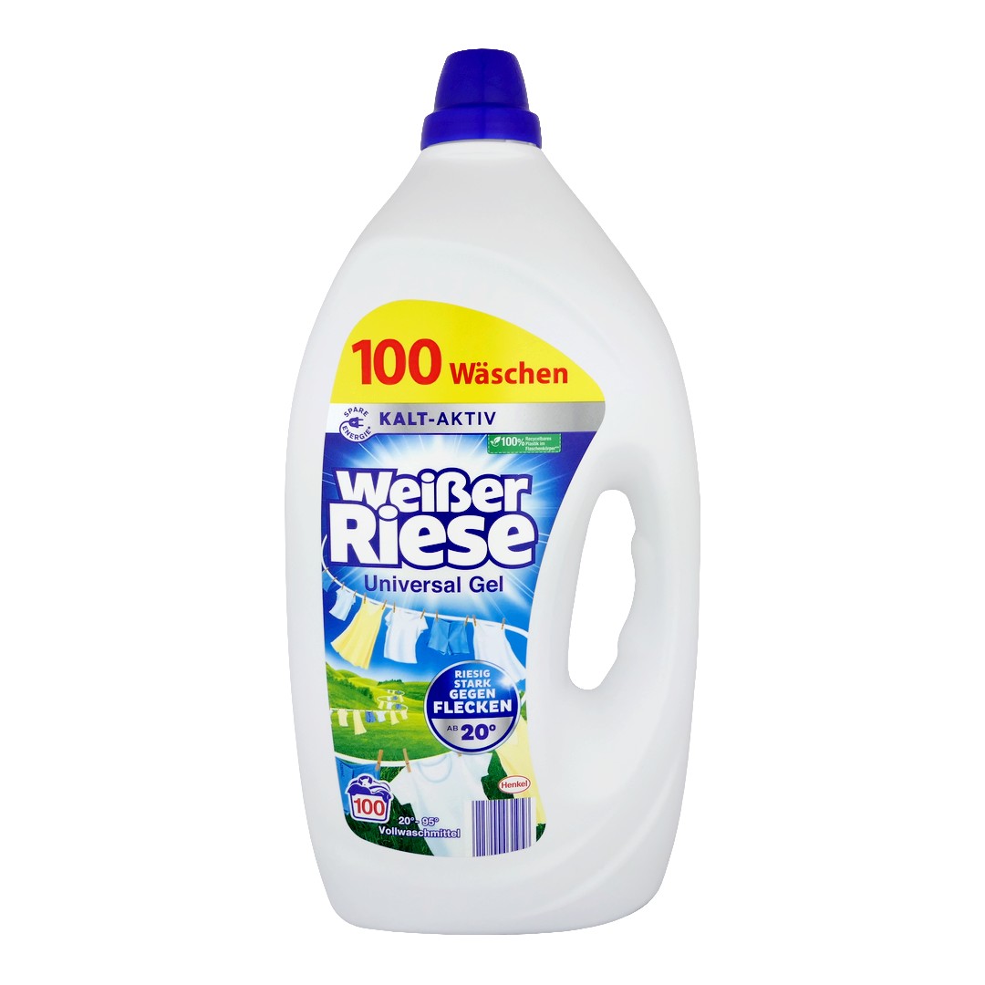 Henkel WEISSER RIESE Prací gel 4,5L (100dávek) WEISSER RIESE Prac. gel 4,5L (100dávek): UNIVERSAL (modrá)