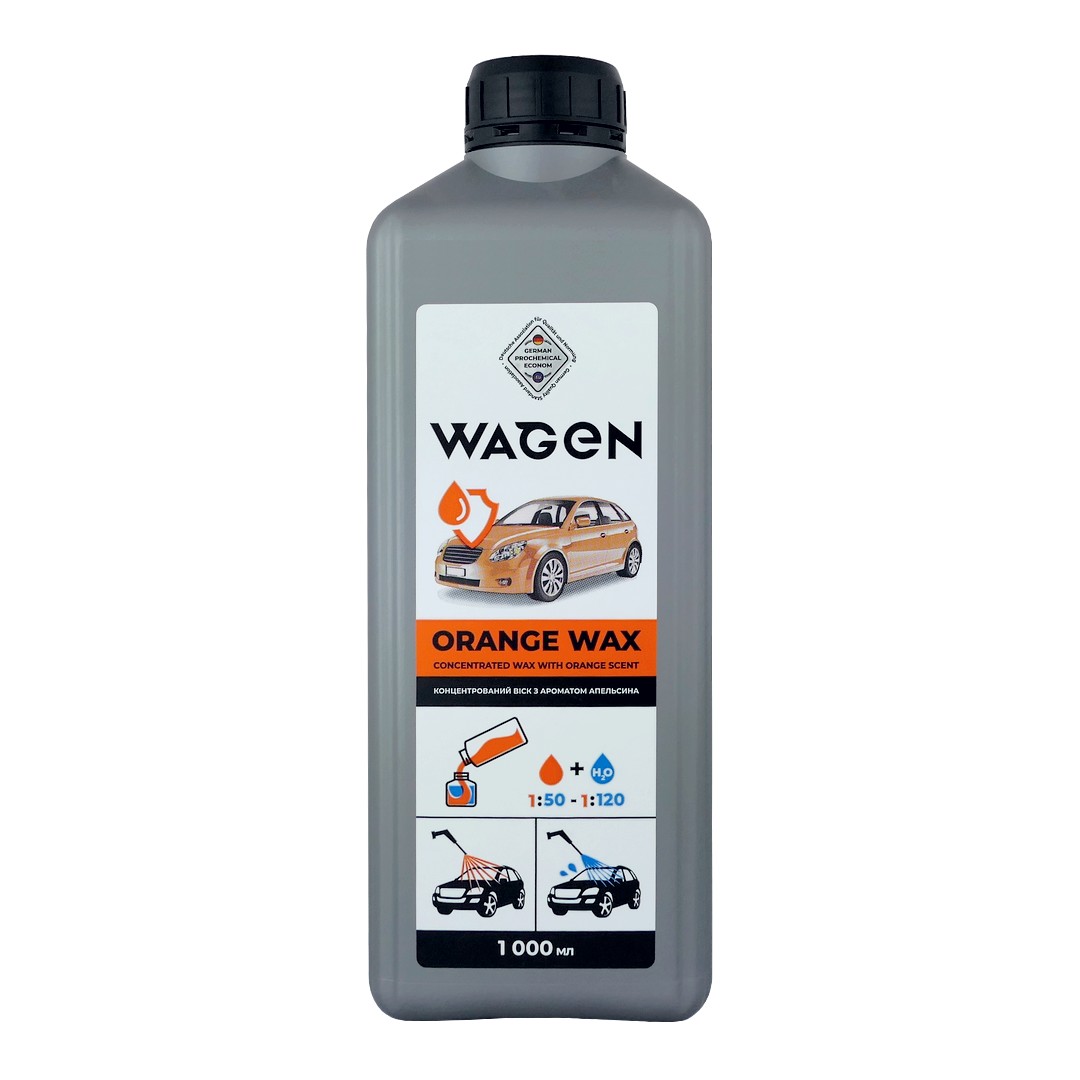 2020 Polychrom (DE+UK) WAGEN ORANGE WAX Koncentrovaný vosk na auta s vůní pomeranče 1L