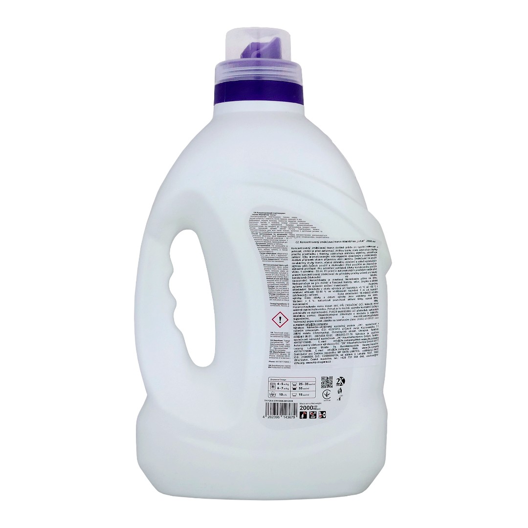 2K (DE+UA) WASH&FREE Aviváž 2L (80dávek) WASH&FREE Aviváž 2L: VANILLA ORCHID (žlutá)