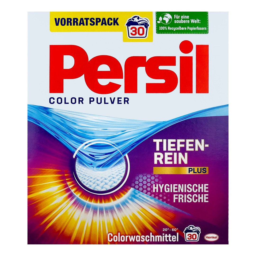 Henkel PERSIL Prací prášek 1,95kg (30dávek) PERSIL Prací prášek 1,95kg (30d.): COLOR (fialová)