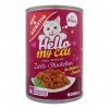 hello my cat zarte stuckchen in feiner sauce 415g mit rind