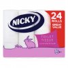 nicky comfortable smooth toaletni papir 3vrstvy 24 roli bezobalu