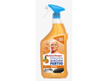 Mr Proper ORANGE kuchyňský čistič sprej XXL, 800 ml