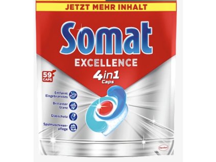 Somat Excellence 4v1 kapsle do myčky 49 ks