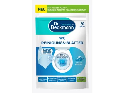 Dr. Beckmann WC čistící plátky Ocean Breeze 20 ks