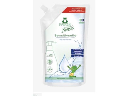 FROSCH senzitive tekuté mýdlo náhradní náplň 500 ml
