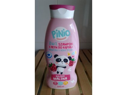 Pinio šampon a pěna veselá malina 500 ml