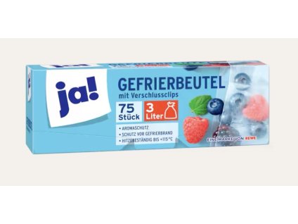 Já sáčky do mrazničky 3 litrové, 75 kusů