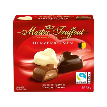 vyr 5277 260114 maitre truffout mini belgicke pralinky srdicka 45g