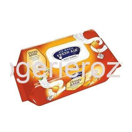 vyr 5391 fresh air vlhcene ubrousky klip mleko a med 100ks