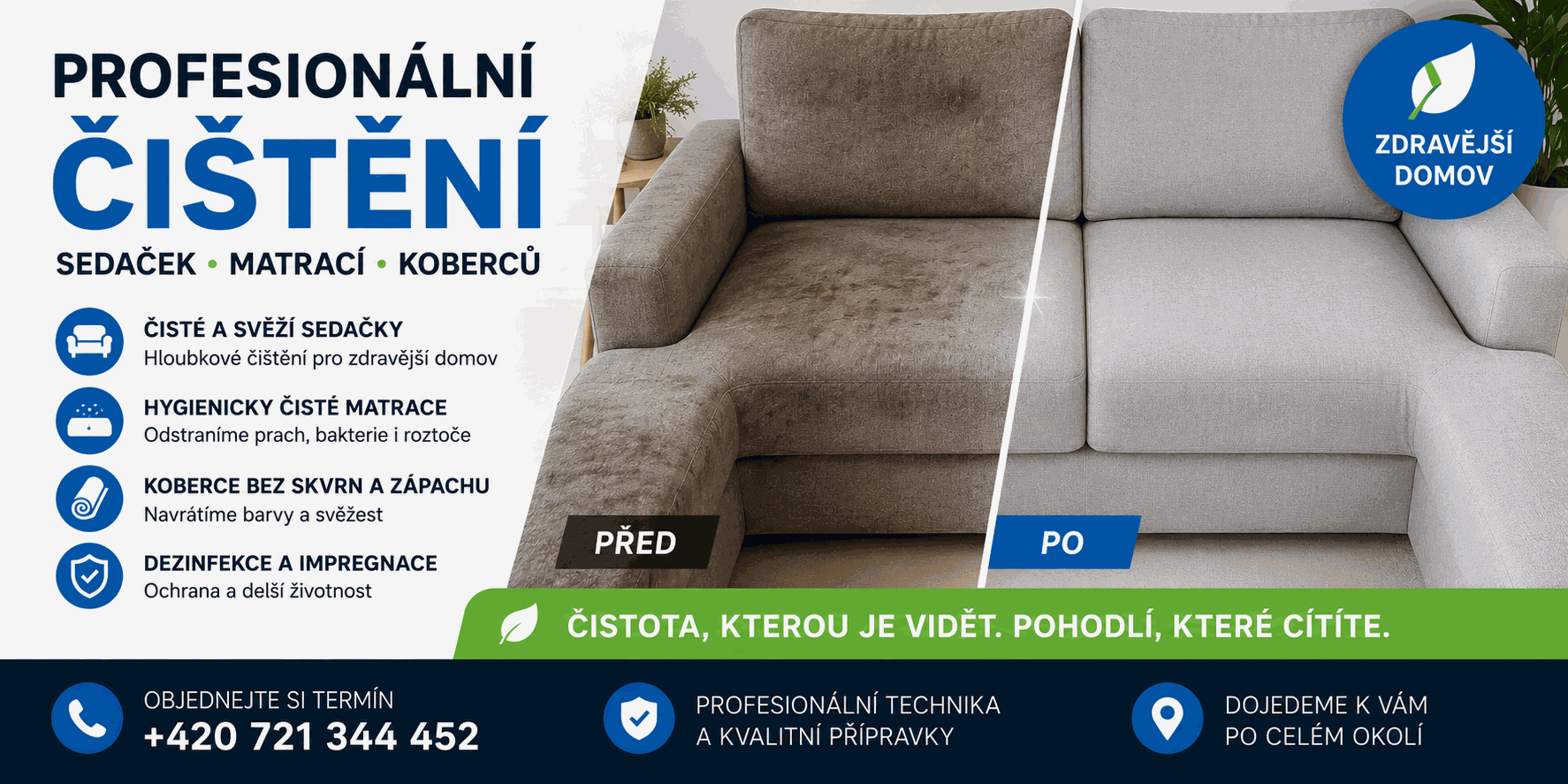 čištění interieru
