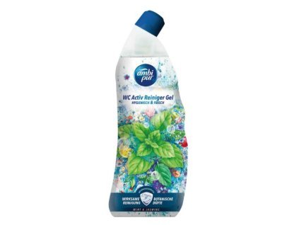 Ambi Pur 750ml WC gel Máta a jasmín - zelený