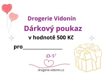 Narozeninový Poukaz 500 Kč