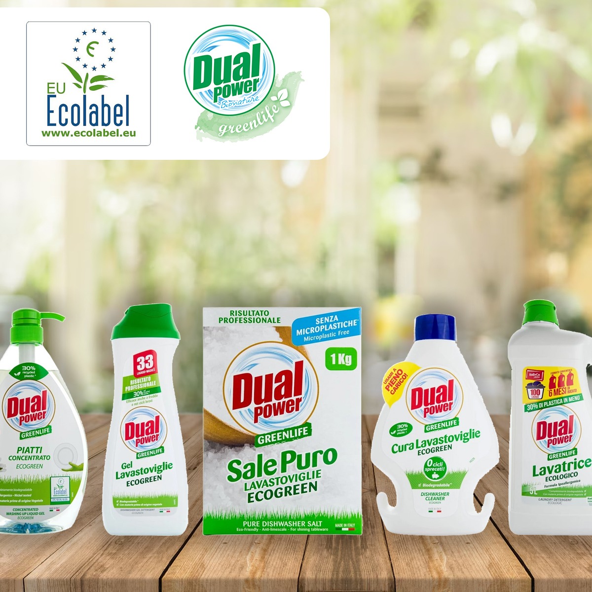 Dual Power Greenlife: účinné mytí nádobí s certifikací EU Ecolabel