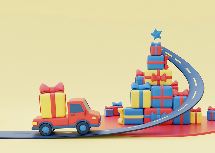 doručení do vánoc