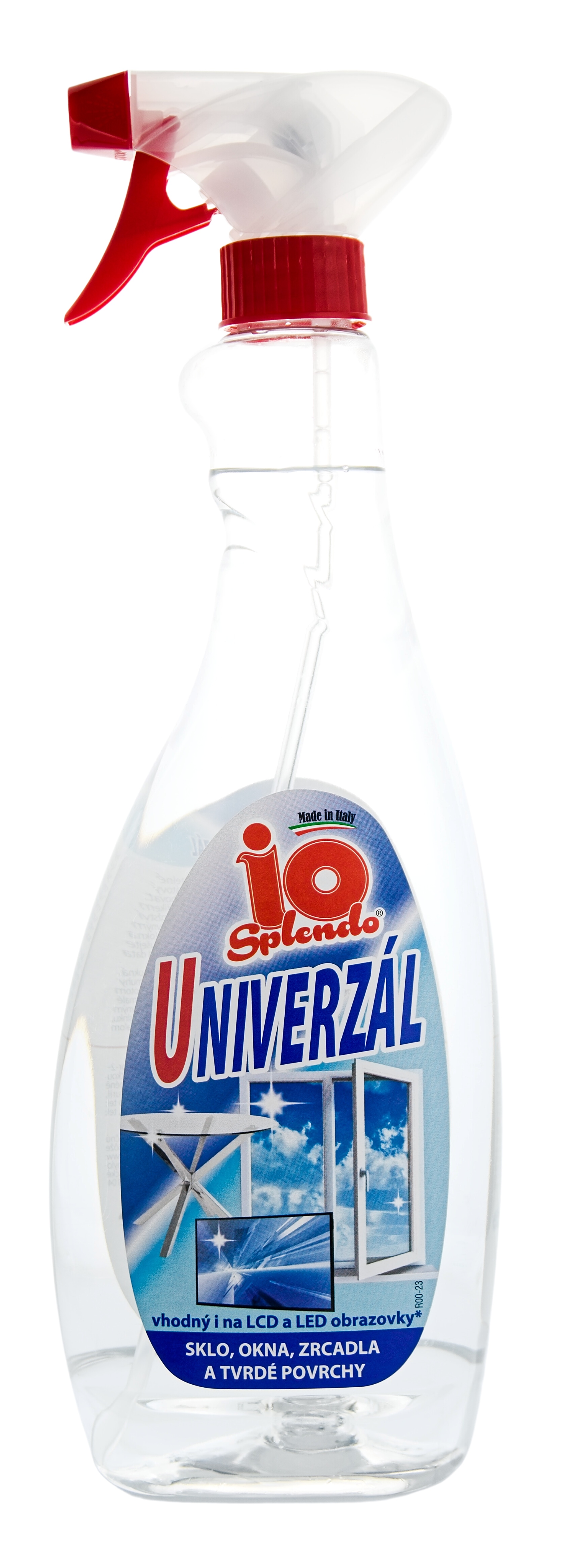 Čistič na skleněné povrchy Io Splendo Univerzál, 750 ml