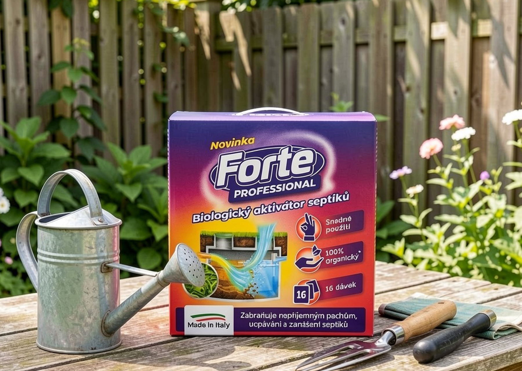 FORTE PROFESSIONAL – biologický aktivátor septikov