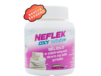 NEFLEK OXY WHITE 500 g odstraňovač škvŕn
