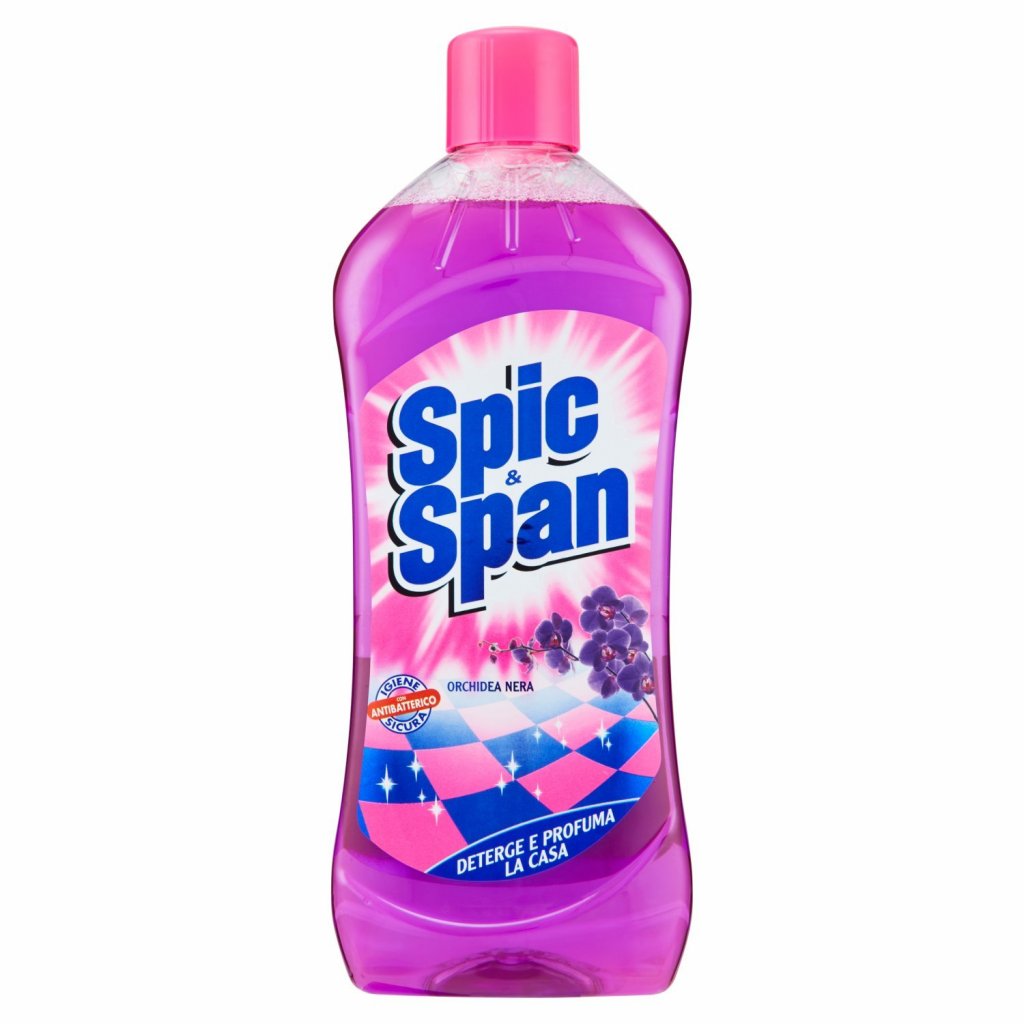 Spic&Span na mytí podlah 1L Orchidea Nera růžový 8008970037158