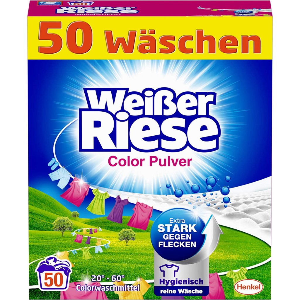 Weisser Riese prací prášek 2,75kg Color 50W 4015000968256