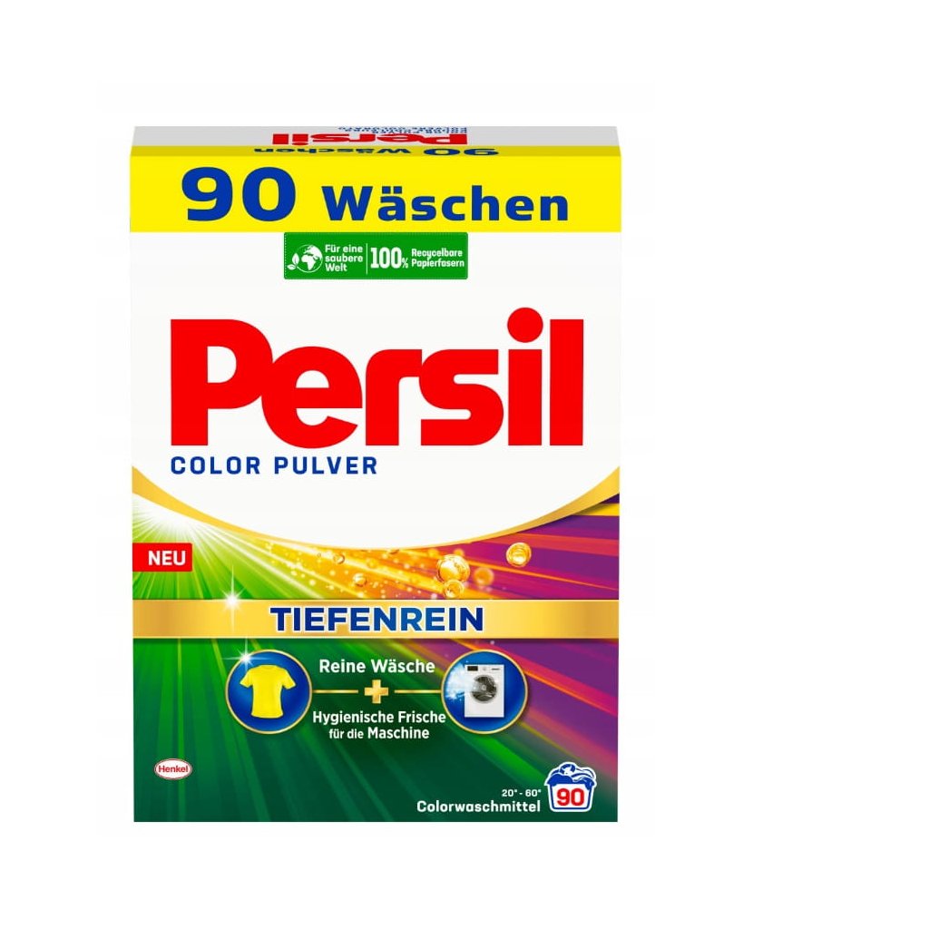 Persil prací prášek 5,4kg Color Tiefenrein 90WL 4015200034041