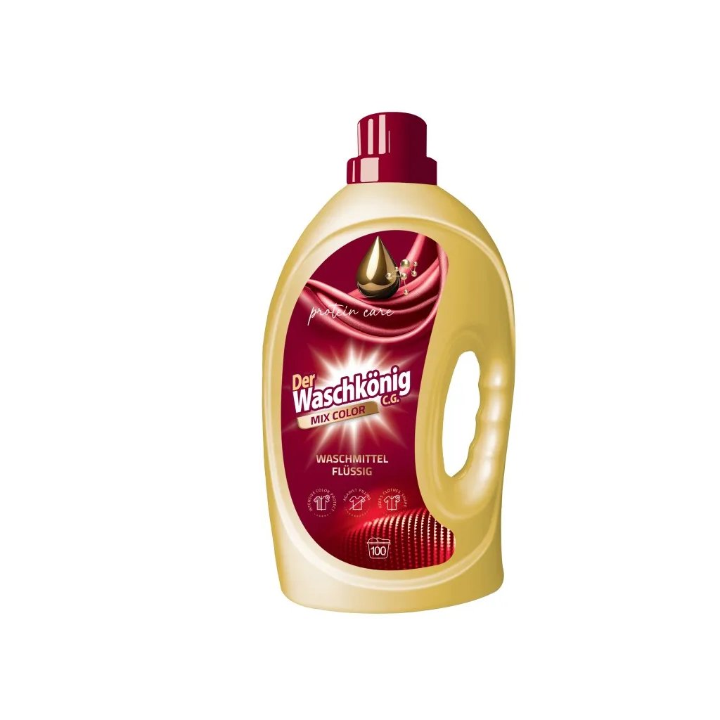 WaschKönig gel 3L Protein Care Mix Color 100 WL 4260418935585