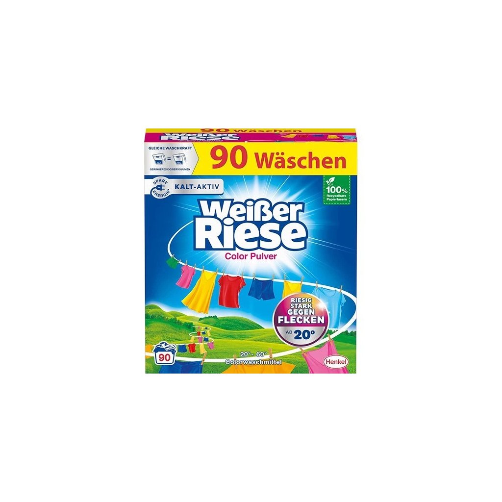 Weisser Riese prací prášek 4,5 kg Color 90W 4015200033990