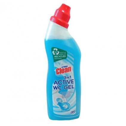 At Home Clean Active Gel WC gel na mytí WC 750ml modrý 8718924871843