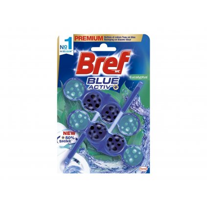 Bref WC Blue Activ+ 2x50g Eucalyptus 5410091754044