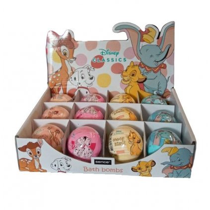 Bath Bombs Disney Classics 100g 12ks šumivá koule do koupele 8720604316742