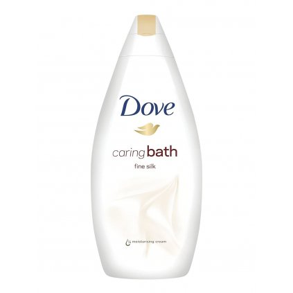 Dove Caring Bath Fine Silk 750ml jemná krémová pěna do koupele 8717163430026