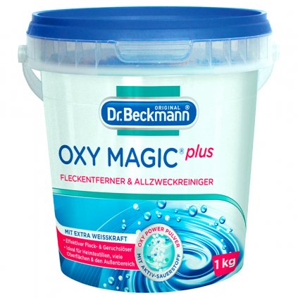 Dr.Beckmann OXY Magic plus 1kg odstraňovač skvrn a víceůčelový čistič 4008455042213