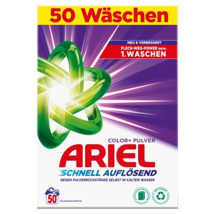 Ariel prací prášek 3kg Schnell Auflosend Color+ 50W 8700216149570