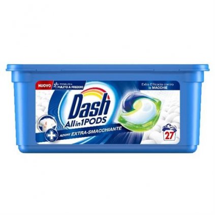Dash kapsle na praní 27ks Allin1PODS Extra Smacchiante