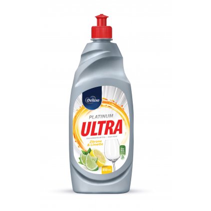 Deluxe Platinum Ultra 850ml Zitrone & Limette prostředek na nádobí 4260504881000