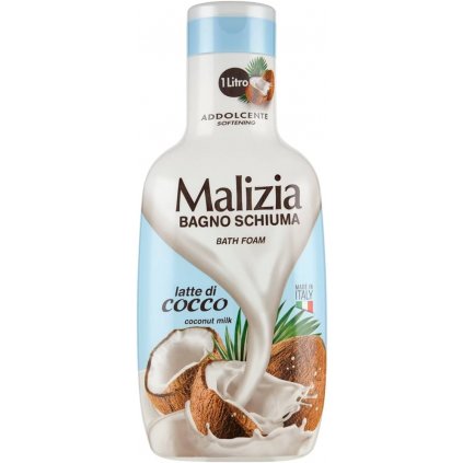 Malizia pěna do koupele Coconut Milk 1000 ml 8003510007523