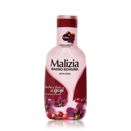 Malizia pěna do koupele Goji Berries and Flowers 1000 ml náplň 8003510025121