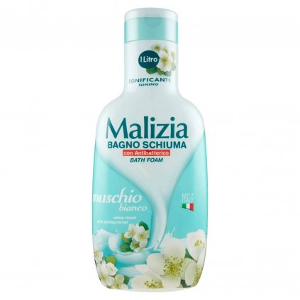 Malizia pěna do koupele White Musk With Antibacterial 1000 ml 8003510009299